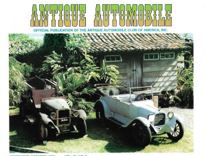 ANTIQUE AUTOMOBILE 1998 SEPT - SEAGRAVE, PONTIAC '08, '16 CHEVROLET "490" 